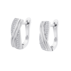 Pendientes  Lotus plata mujer LP3810-4/1