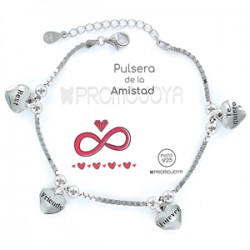 Pulsera Eres lo mas Amistad plata 925 mm